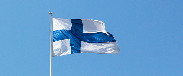 Finlands flagga